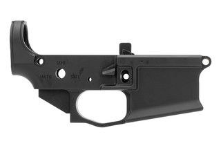 Griffin Armament MK2 AR-15 Ambi Stripped Lower Receiver has a hardcoat anodized finish.